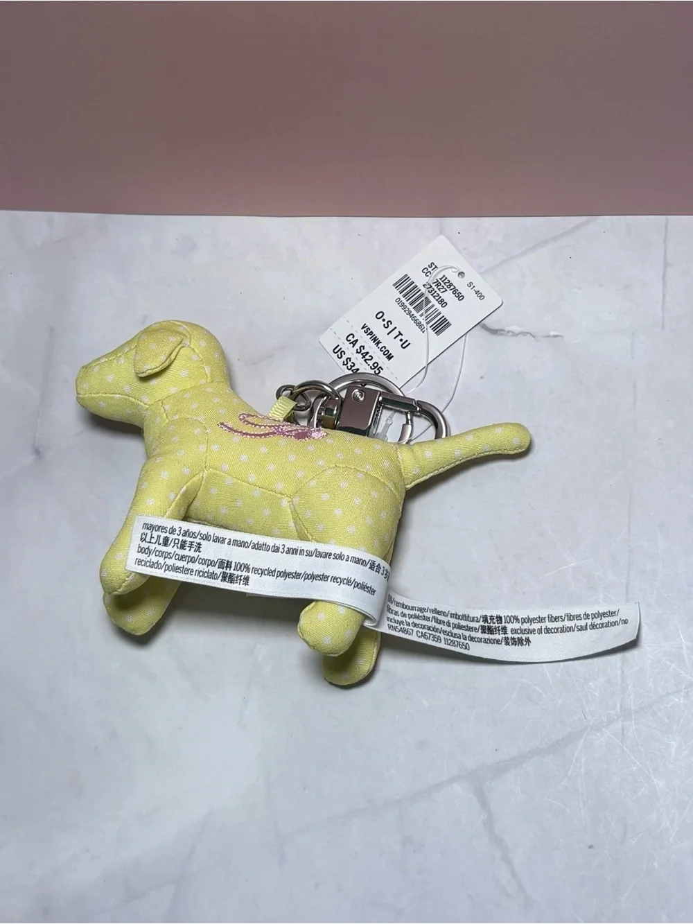 PINK Victorias Secret adorable dog